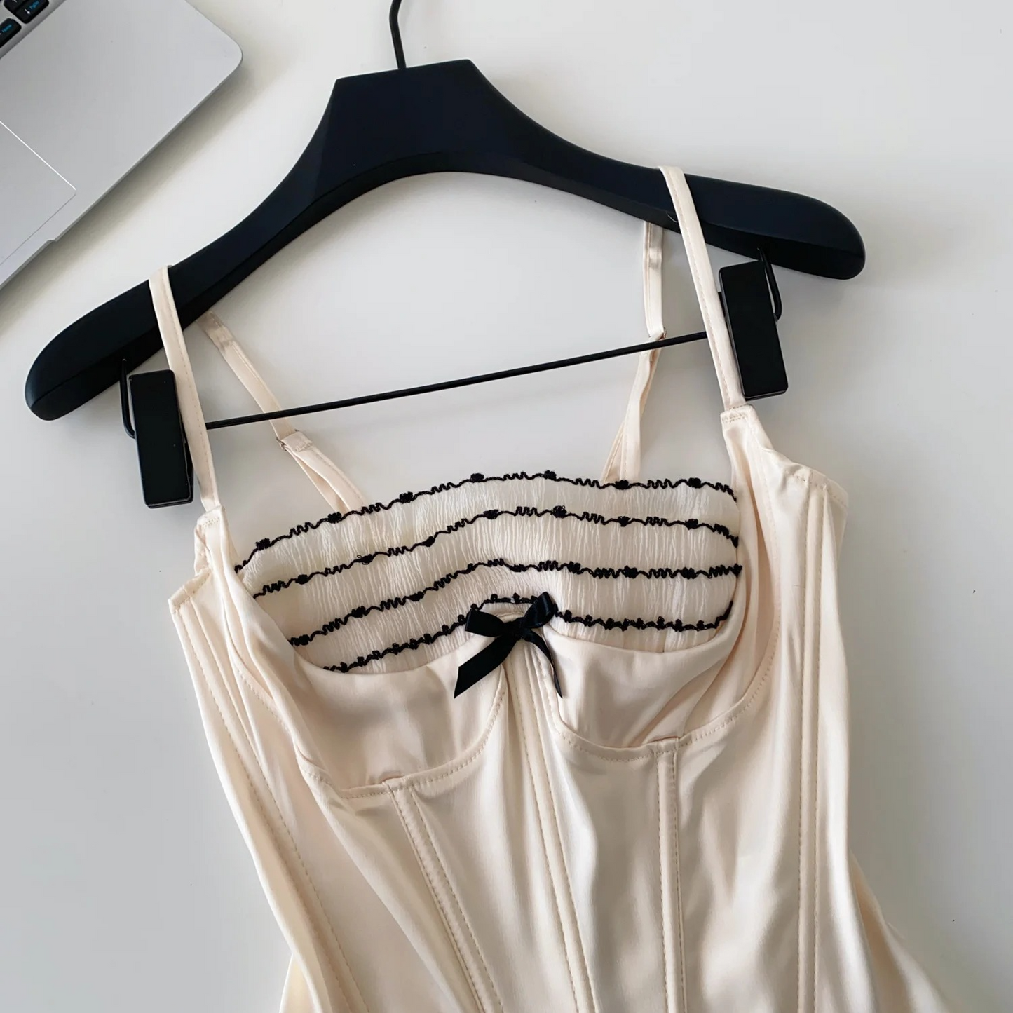 Cloud Nine Lace-Up Corset