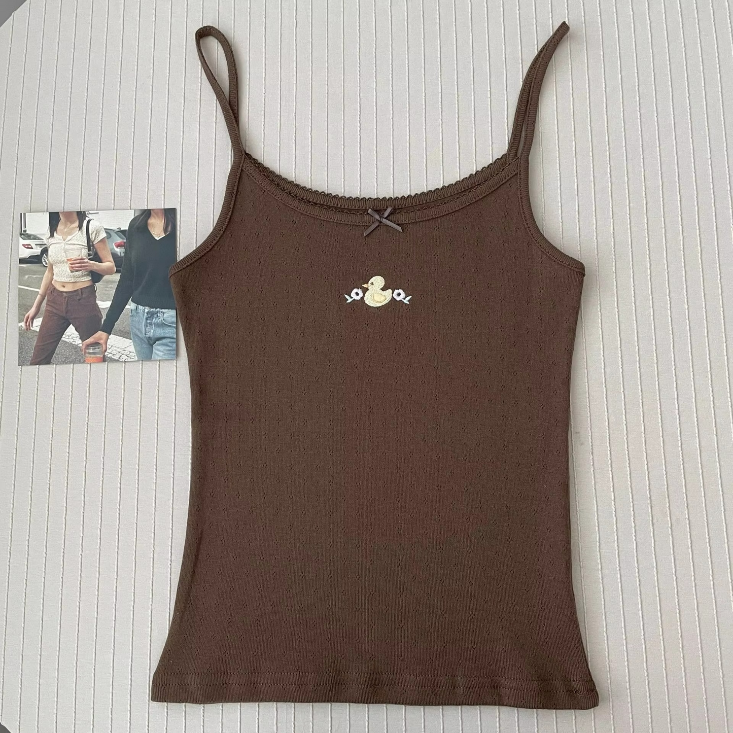 Floral Bow Camisole
