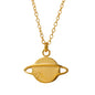 Moon and Saturn Necklace