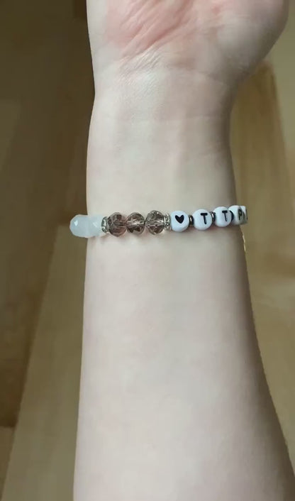 TTPD Typewriter Charm Bracelet