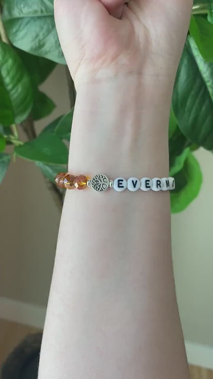 Evermore Tree Charm Bracelet