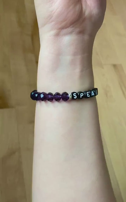 Speak Now Castle Charm Bracelet