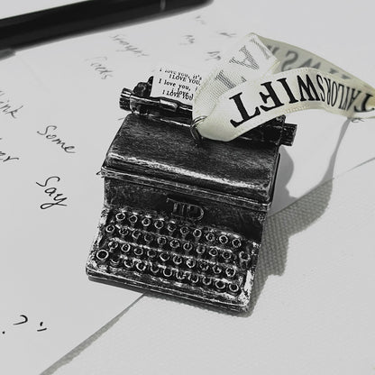 TTPD Typewriter Ornament