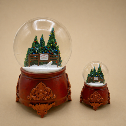 Christmas Tree Farm Snowglobe (PRE-ORDER)