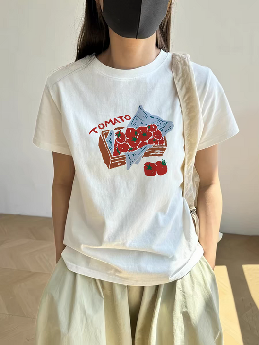 Tomato Graphic Shirt