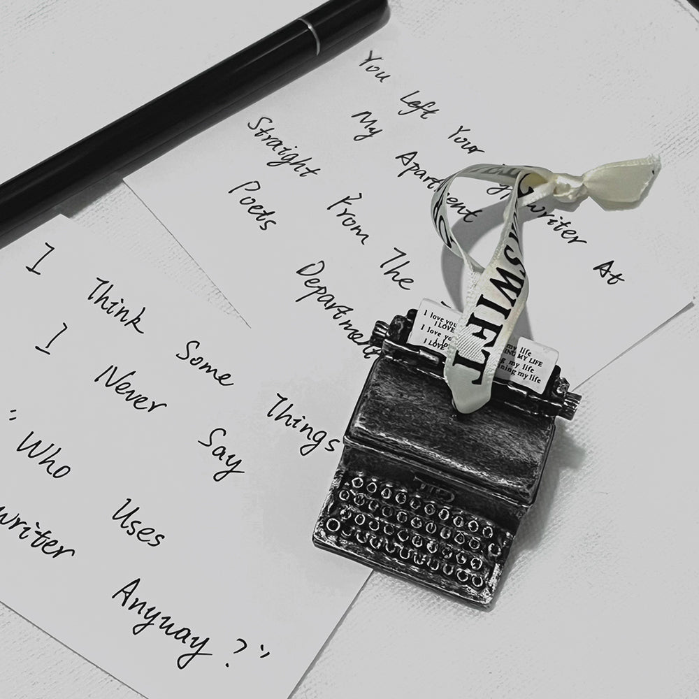 TTPD Typewriter Ornament