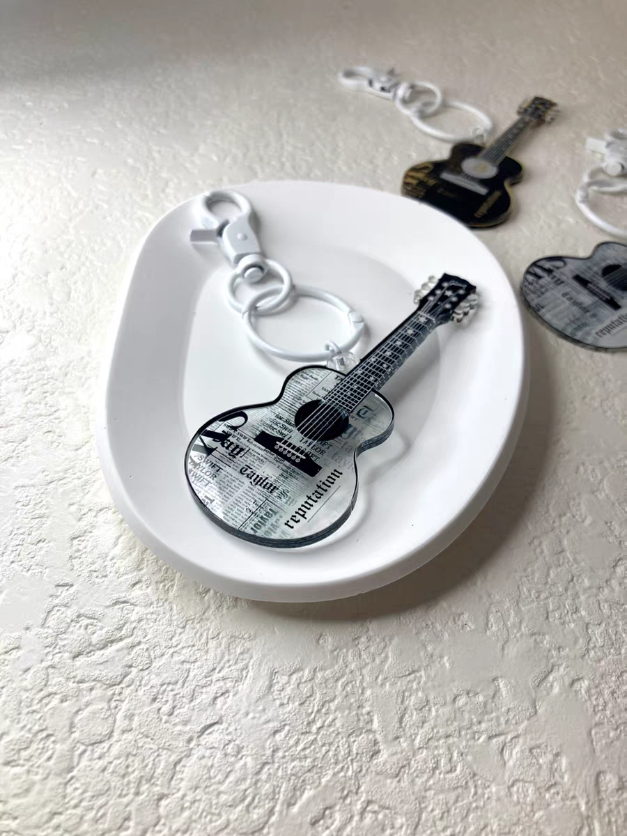 Reputation Guitar Keychain