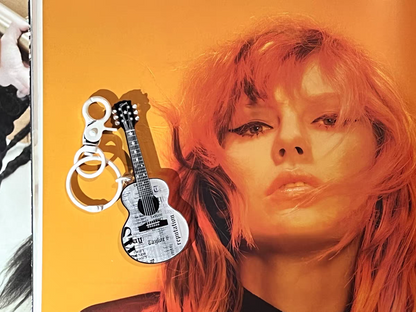 Reputation Guitar Keychain