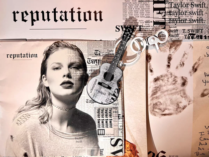 Reputation Guitar Keychain