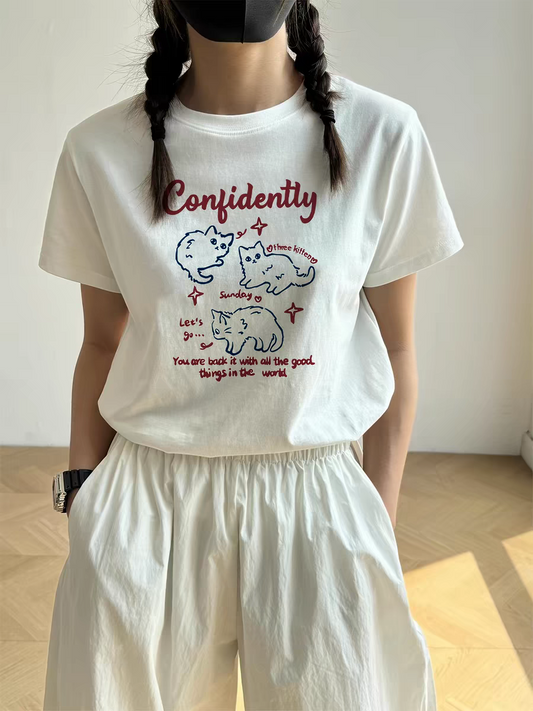 Confidently Sunday Tee