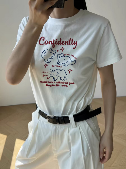 Confidently Sunday Tee