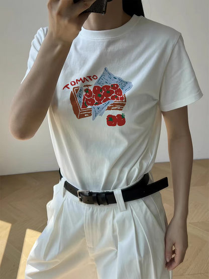 Tomato Graphic Shirt