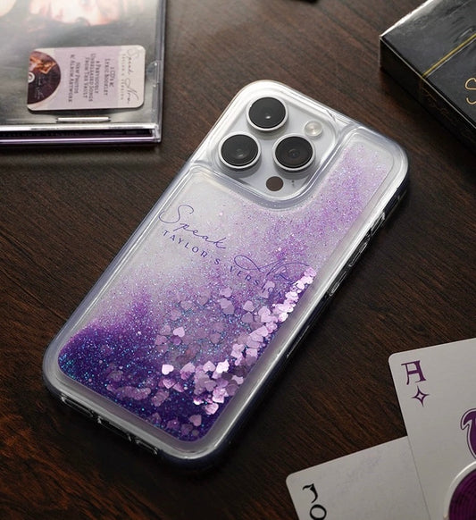 Taylor Swift Speak Now Glitter Quicksand Phone Case