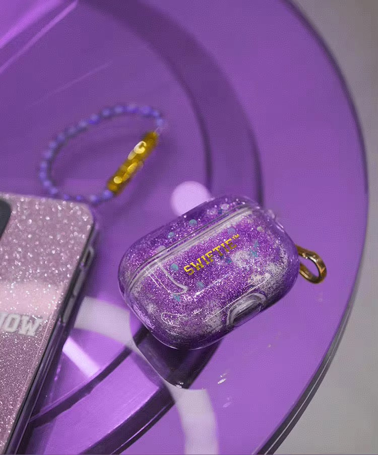 Swiftie Glitter Airpods Case